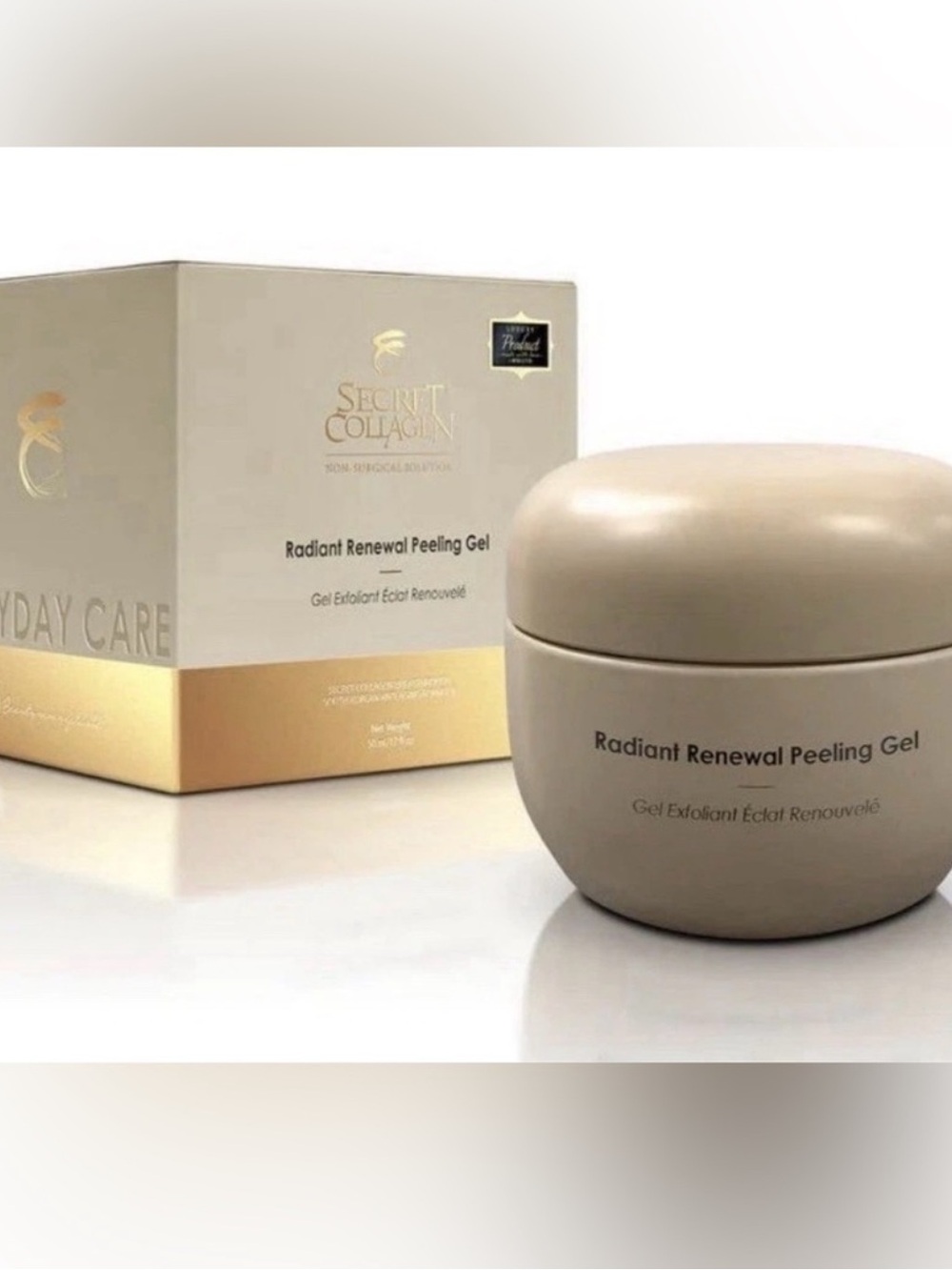 Secret Collagen Radiant Renewal Peeling Gel - Beige/Gold